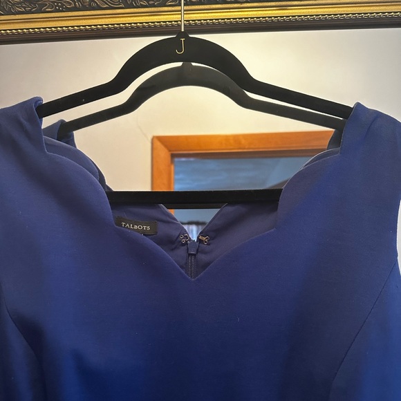 Talbots Sheath dress cobalt blue Worn once! - Picture 4 of 4
